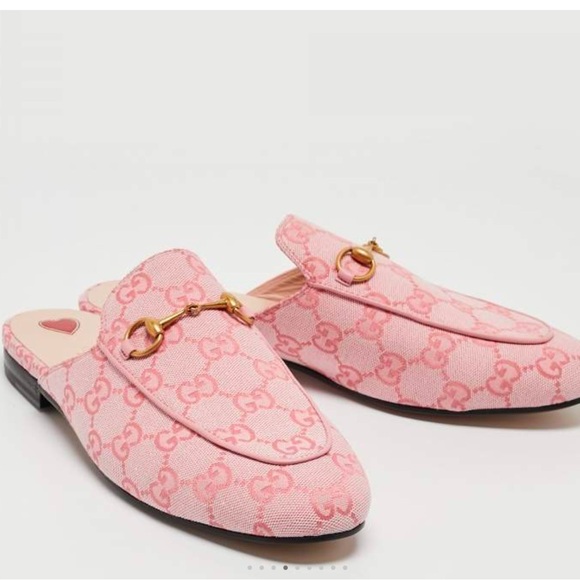 Gorgeous Gucci Princeton canvas mules - Picture 2 of 6